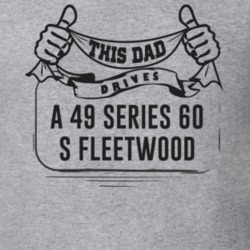 This Dad Drives A 49 Series 60 S Fleetwood Father's Day T Shirt