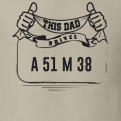 This Dad Drives A 51 M 38 Father's Day T Shirt