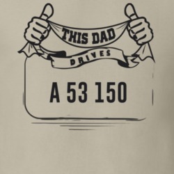 This Dad Drives A 53 150 Father's Day T Shirt