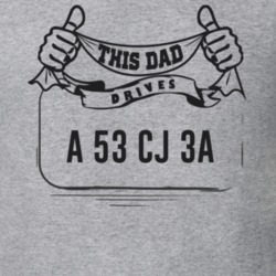 This Dad Drives A 53 Cj 3A Father's Day T Shirt