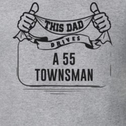 This Dad Drives A 55 Townsman Father's Day T Shirt