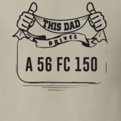 This Dad Drives A 56 Fc 150 Father's Day T Shirt
