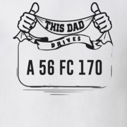 This Dad Drives A 56 Fc 170 Father's Day T Shirt