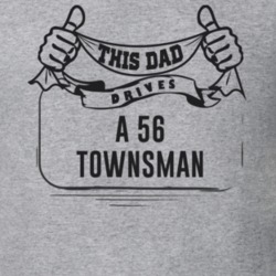 This Dad Drives A 56 Townsman Father's Day T Shirt