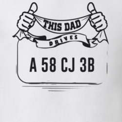 This Dad Drives A 58 Cj 3B Father's Day T Shirt
