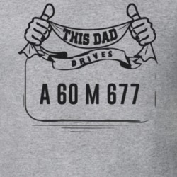 This Dad Drives A 60 M 677 Father's Day T Shirt