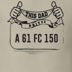 This Dad Drives A 61 Fc 150 Father's Day T Shirt