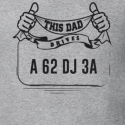 This Dad Drives A 62 Dj 3A Father's Day T Shirt