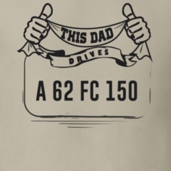 This Dad Drives A 62 Fc 150 Father's Day T Shirt