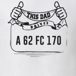 This Dad Drives A 62 Fc 170 Father's Day T Shirt