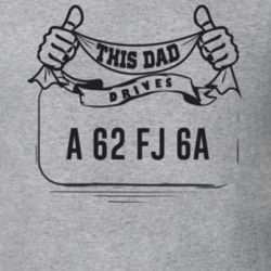 This Dad Drives A 62 Fj 6A Father's Day T Shirt