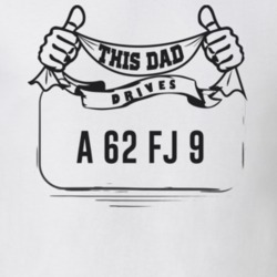 This Dad Drives A 62 Fj 9 Father's Day T Shirt