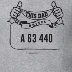This Dad Drives A 63 440 Father's Day T Shirt