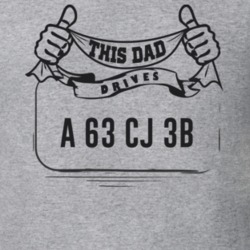 This Dad Drives A 63 Cj 3B Father's Day T Shirt