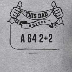 This Dad Drives A 64 2+2 Father's Day T Shirt