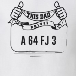 This Dad Drives A 64 Fj 3 Father's Day T Shirt