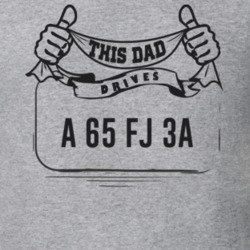 This Dad Drives A 65 Fj 3A Father's Day T Shirt