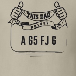 This Dad Drives A 65 Fj 6 Father's Day T Shirt