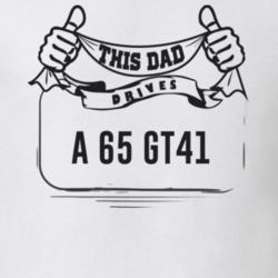 This Dad Drives A 65 Gt41 Father's Day T Shirt