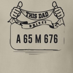 This Dad Drives A 65 M 676 Father's Day T Shirt