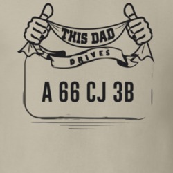 This Dad Drives A 66 Cj 3B Father's Day T Shirt