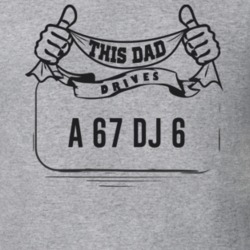 This Dad Drives A 67 Dj 6 Father's Day T Shirt