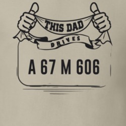 This Dad Drives A 67 M 606 Father's Day T Shirt