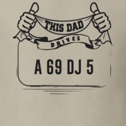 This Dad Drives A 69 Dj 5 Father's Day T Shirt