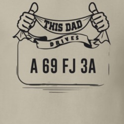 This Dad Drives A 69 Fj 3A Father's Day T Shirt