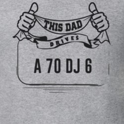 This Dad Drives A 70 Dj 6 Father's Day T Shirt