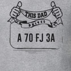This Dad Drives A 70 Fj 3A Father's Day T Shirt