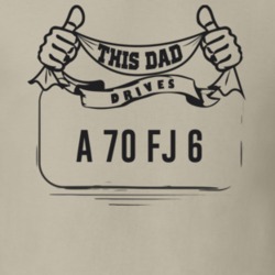 This Dad Drives A 70 Fj 6 Father's Day T Shirt