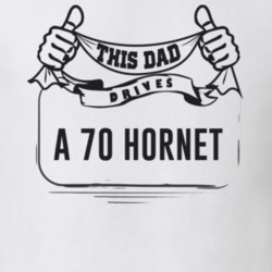 This Dad Drives A 70 Hornet Father's Day T Shirt