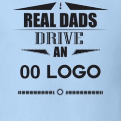 Real Dads Drive An 00 Logo Father's Day T Shirt