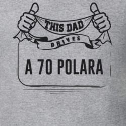 This Dad Drives A 70 Polara Father's Day T Shirt