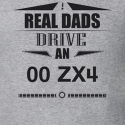 Real Dads Drive An 00 Zx4 Father's Day T Shirt