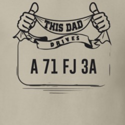 This Dad Drives A 71 Fj 3A Father's Day T Shirt