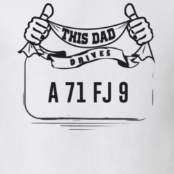This Dad Drives A 71 Fj 9 Father's Day T Shirt