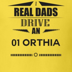 Real Dads Drive An 01 Orthia Father's Day T Shirt