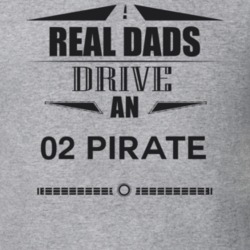 Real Dads Drive An 02 Pirate Father's Day T Shirt