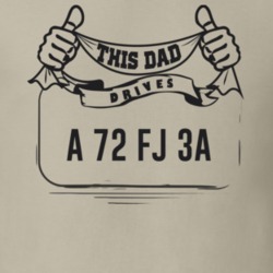 This Dad Drives A 72 Fj 3A Father's Day T Shirt