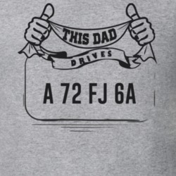 This Dad Drives A 72 Fj 6A Father's Day T Shirt