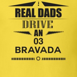 Real Dads Drive An 03 Bravada Father's Day T Shirt