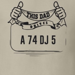 This Dad Drives A 74 Dj 5 Father's Day T Shirt