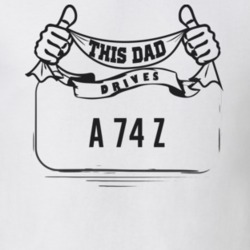 This Dad Drives A 74 Z Father's Day T Shirt