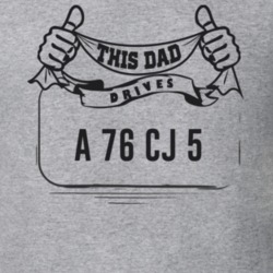 This Dad Drives A 76 Cj 5 Father's Day T Shirt