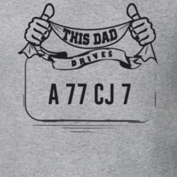 This Dad Drives A 77 Cj 7 Father's Day T Shirt