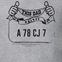 This Dad Drives A 78 Cj 7 Father's Day T Shirt