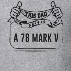 This Dad Drives A 78 Mark V Father's Day T Shirt