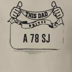 This Dad Drives A 78 Sj Father's Day T Shirt